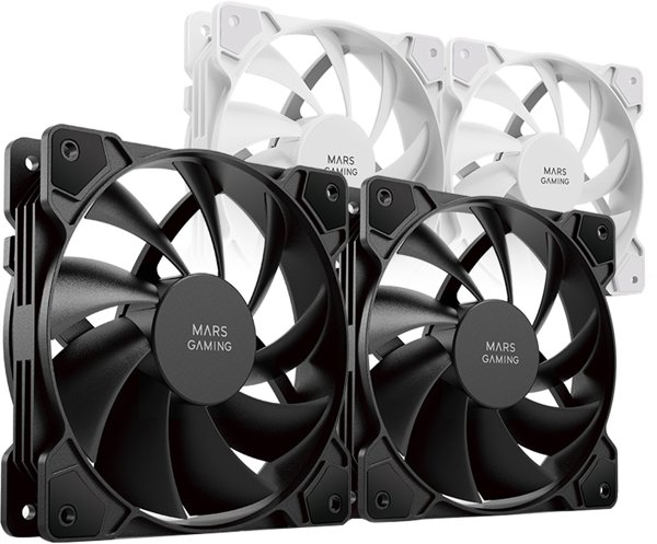 Ανεμιστήρας Κουτιού Υπολογιστή Mars Gaming MFPROX2 2x 120mm
