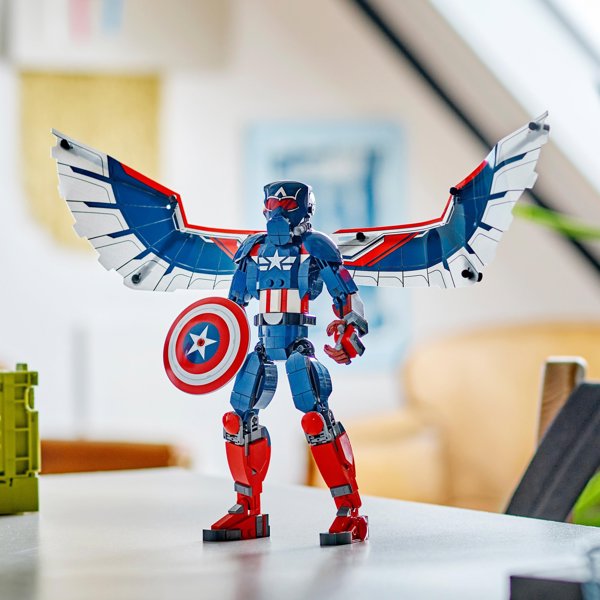 LEGO Marvel Captain America Construction Figure (76296) - Φιγούρα Δράσης