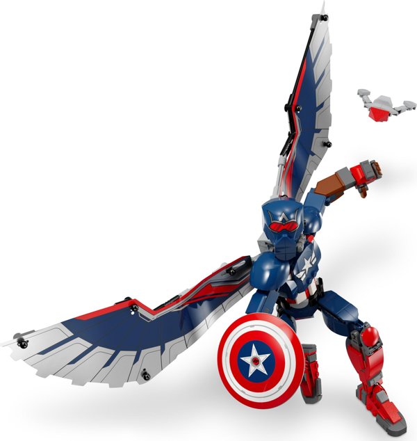 LEGO Marvel Captain America Construction Figure (76296) - Φιγούρα Δράσης