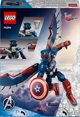 LEGO Marvel Captain America Construction Figure (76296) - Φιγούρα Δράσης
