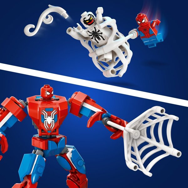 LEGO Marvel Mech Spider-Man εναντίον Anti-Venom (76308) - Φιγούρα Δράσης