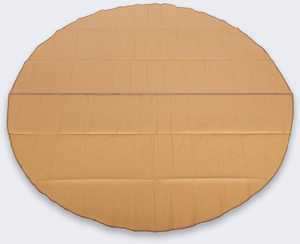 Marbex Στρογγυλό χαλί σκηνής Canvascamp Poly 600 BEIGE