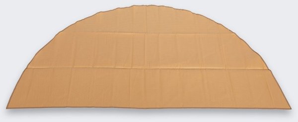 Marbex Στρογγυλό χαλί σκηνής Canvascamp Poly 600 BEIGE