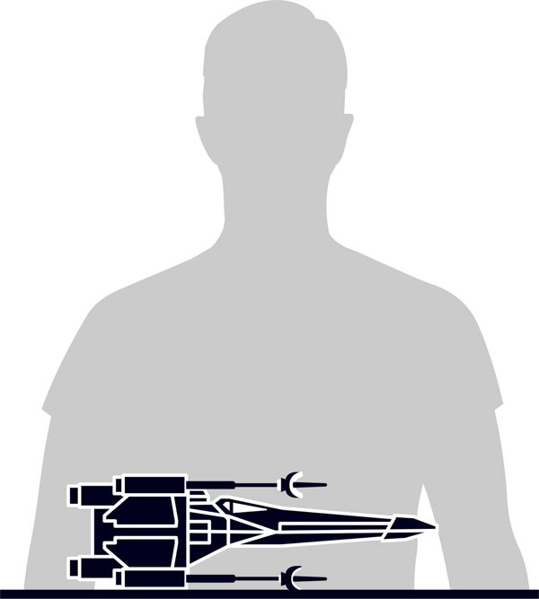 Marvel STAR WARS 4D Puzzle Starship Xwing