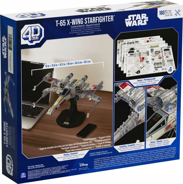 Marvel STAR WARS 4D Puzzle Starship Xwing