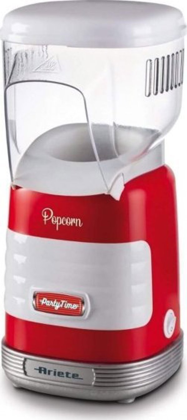 Μηχανή Ποπ Κορν Ariete 2956/00 Partytime 1100W, Σύστημα Ζεστού Αέρα, Κόκκινη
