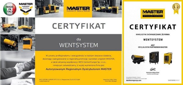 Επαγγελματικός αφυγραντήρας MASTER DHP 65 56L/24h πλαστική θήκη 4140.587
