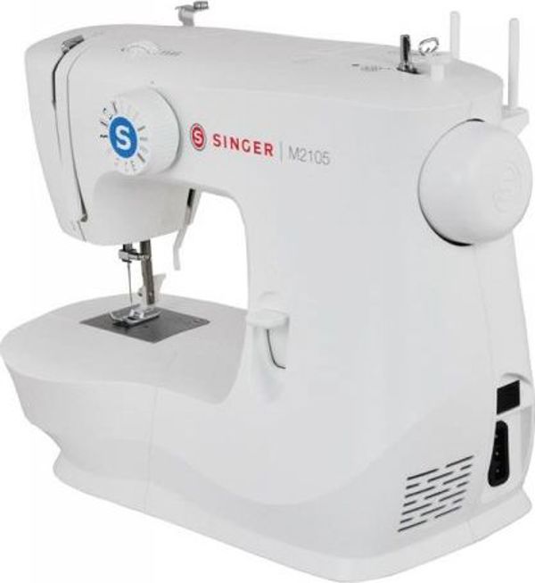 Ραπτομηχανή Singer M2105 Αυτόματη, 8 Σχέδια Βελονιάς, Φωτισμός LED, Λευκή