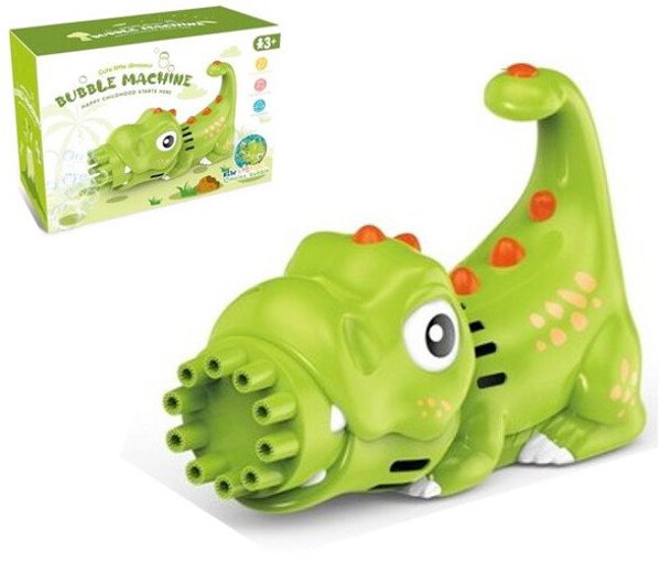 Maszynka do tworzenia baniek mydlanych dinozaur