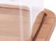 Excellent Houseware Βουτυροθήκη με Βάση από Μπαμπού και Διαφανές Καπάκι 170453280