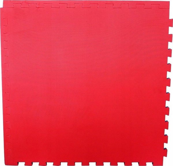 Master Στρώμα Παζλ Γυμναστικής 100x100x4cm, Δίχρωμο Προστατευτικό Χαλάκι Ασκήσεων