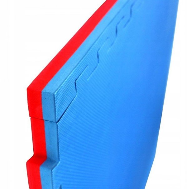 Master Στρώμα Παζλ Γυμναστικής 100x100x4cm, Δίχρωμο Προστατευτικό Χαλάκι Ασκήσεων