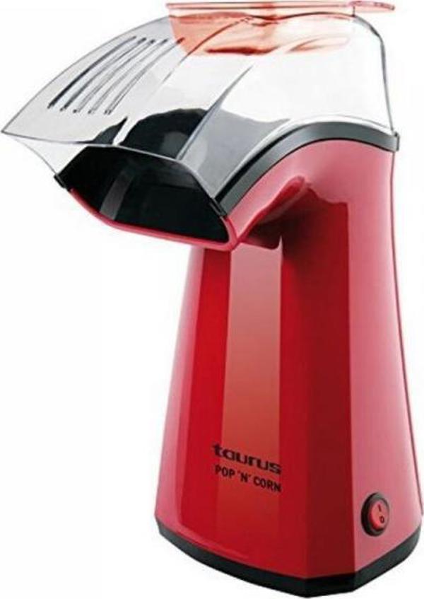 Taurus Pop N Corn Μηχανή για Ποπ Κορν, 1100W, Κόκκινο