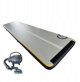 Master Dmuchany materac gimnastyczny Airtrack S-Pro 600 cm x 150 cm x 20 cm szary