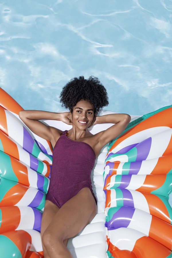 Materac motyl 193x176cm B43963 93819