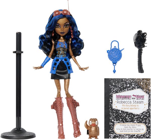 Mattel Monster High Robecca Steam Lalka kolekcjonerska Reprodukcja JHK59