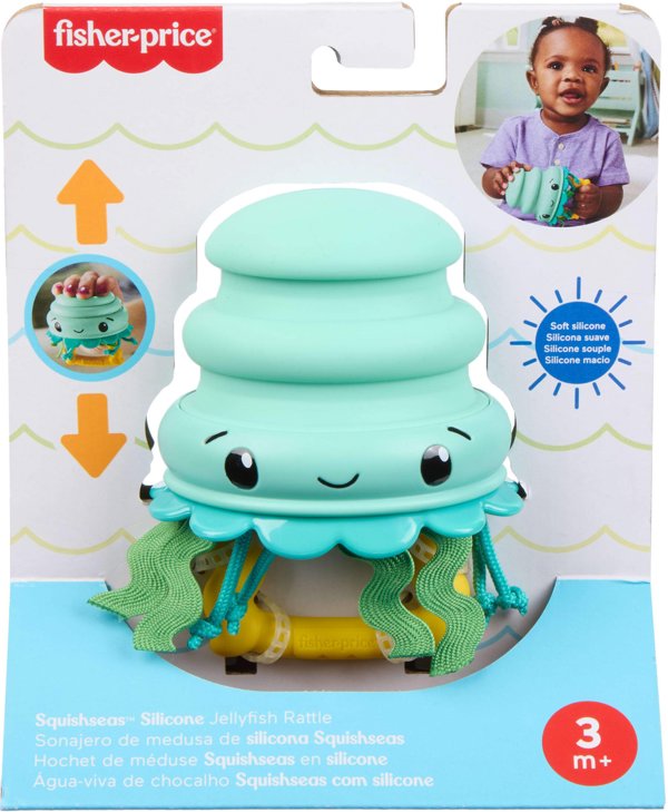 Mattel FP gryzak Morska przygoda 2w1 Meduza JHB54 JHB57