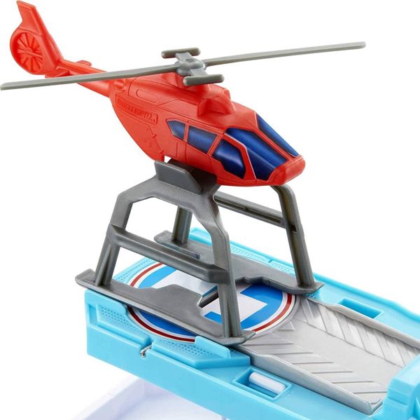 Matchbox   Prawdziwe Przygody Zestaw startowy Helikopter ratunkowy GVY82_GVY83