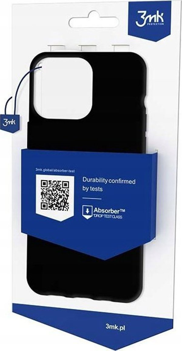 Θήκη 3MK Matt Case για Apple iPhone 14 Pro, Μαύρη, Ανθεκτική Προστασία