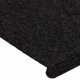 Maty na schody samoprzylepne 30 szt. Czarne 65x24,5x3,5 cm