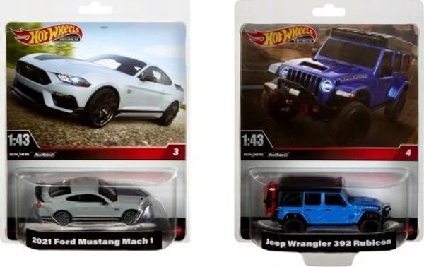 Mattel Hot Wheels Premium Ford Mustang 1:43 - Συλλεκτικό Αυτοκινητάκι HMD41/HMD45