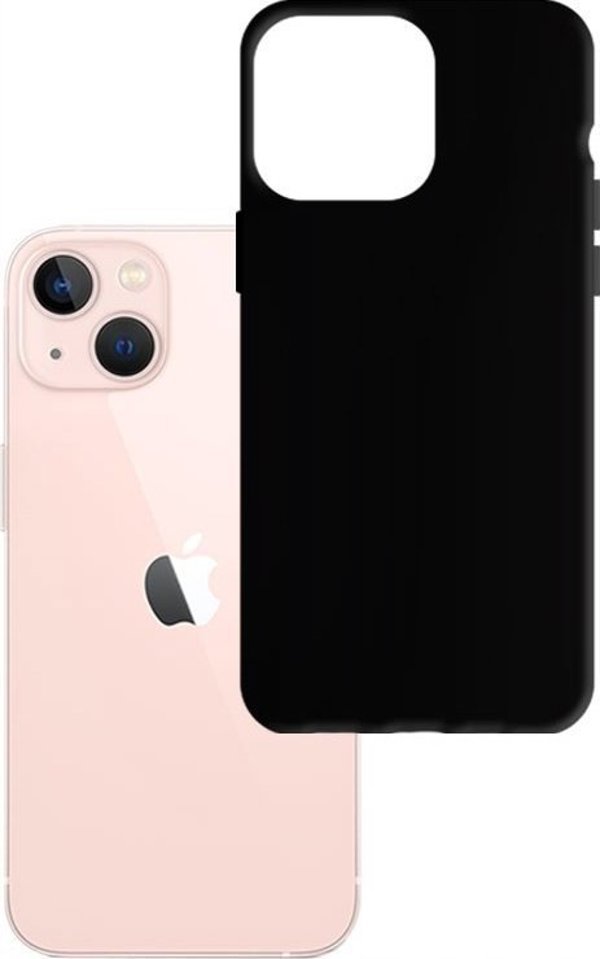 Θήκη 3MK MattCase για Apple iPhone 14 Max, Ματ Προστασία, Μαύρη