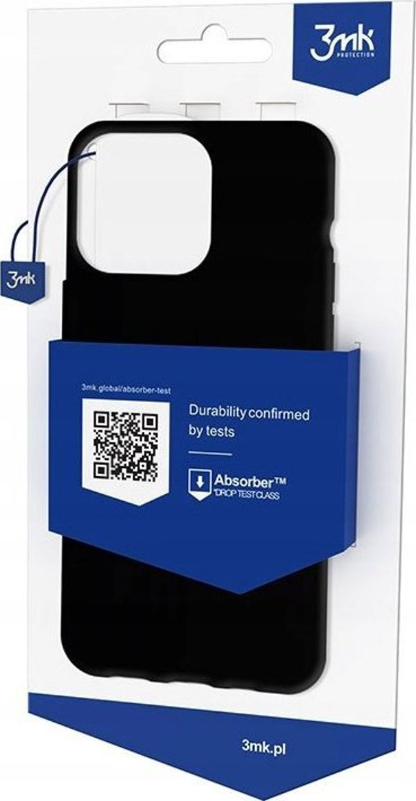 Θήκη 3MK MattCase για Apple iPhone 14 Max, Ματ Προστασία, Μαύρη