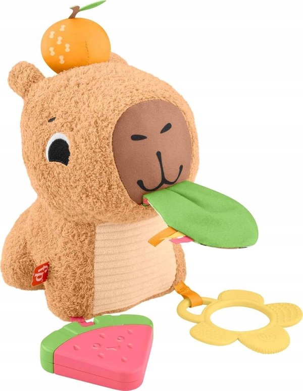 Mattel Fisher-Price Καπιμπάρα Αισθητηριακό Παιχνίδι Αγκαλιάς HYR54 για Μωρά