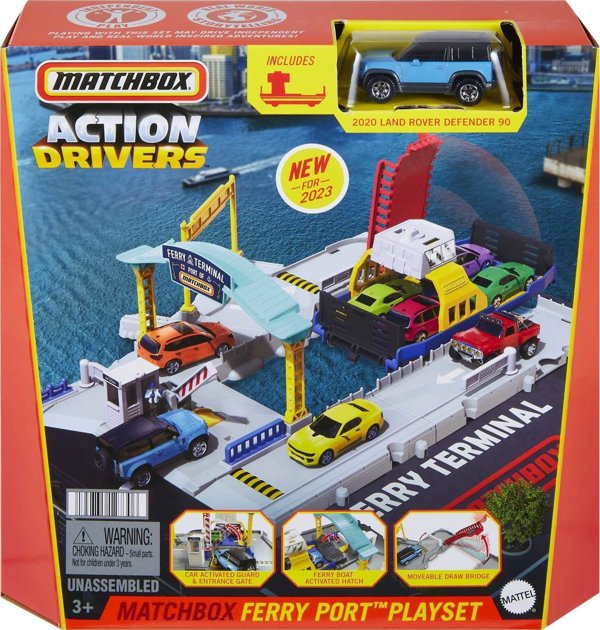 Mattel Zestaw Matchbox Prawdziwe Przygody Port