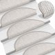 Maty na schody samoprzylepne Sisal-Look 30 szt. 56x17x3 cm Lumarko! Lumarko!