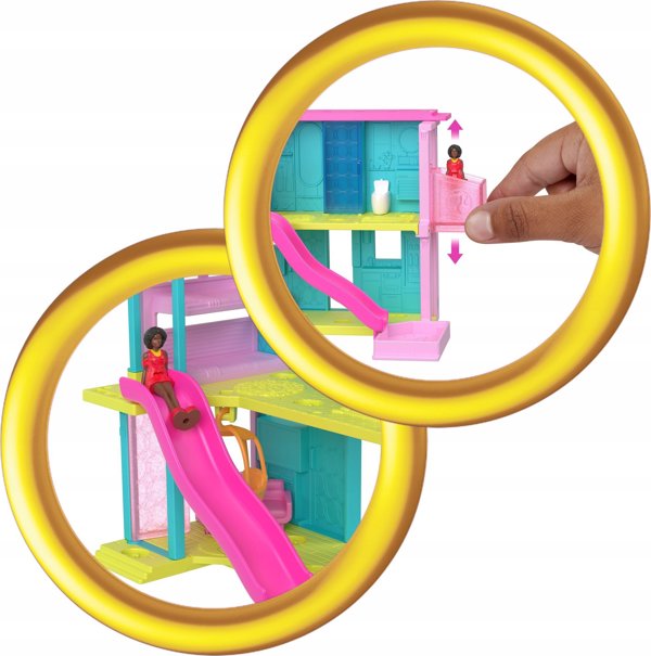 Mattel Barbie The Movie Κουκλόσπιτο BarbieLand HYF46 - Κουκλόσπιτο για Παιδιά 4+ Ετών