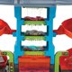 Hot Wheels City Crazy Mega Car Wash Σετ Παιχνιδιού με Αυτοκινητάκι (HDP05)