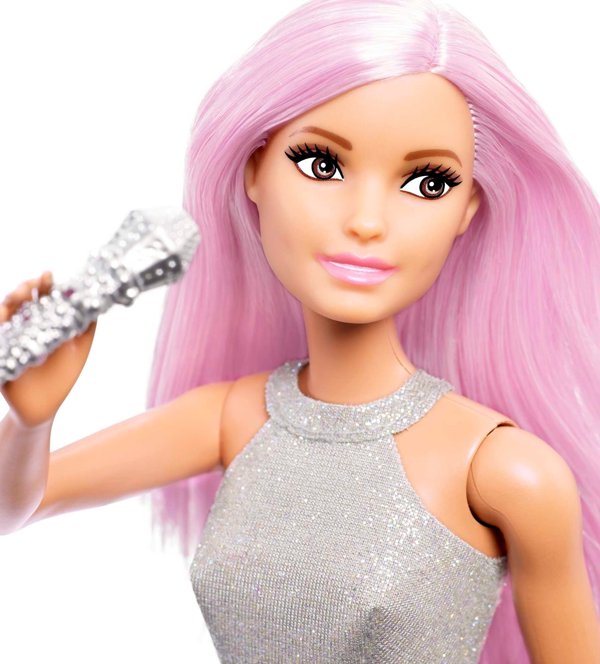 Mattel Barbie Κούκλα Ποπ Τραγουδίστρια - Πολύχρωμη