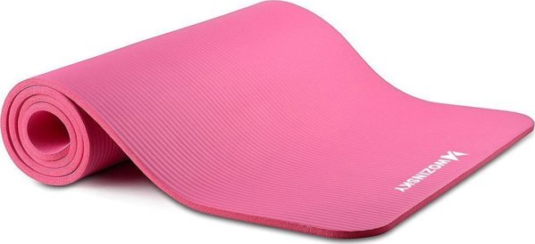 Στρώμα Γυμναστικής WNSP Yoga Mat, Αντιολισθητικό, 181 cm x 63 cm x 1 cm, Ροζ