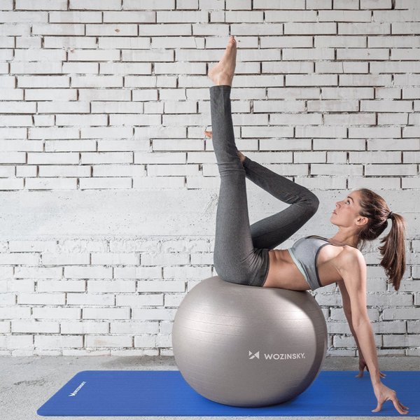 Στρώμα Γυμναστικής WNSP Yoga Mat, Αντιολισθητικό, 181 cm x 63 cm x 1 cm, Ροζ
