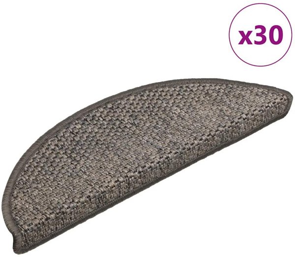 Maty na schody samoprzylepne sizal-look 30 szt. 56x17x3 cm Lumarko! Lumarko!