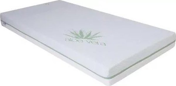 Ορθοπεδικό Στρώμα Matex Eco Green, 120x60cm, Με Θερμοπλαστικό Αφρό & Κάλυμμα Aloe Vera