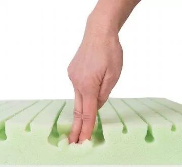Ορθοπεδικό Στρώμα Matex Eco Green, 120x60cm, Με Θερμοπλαστικό Αφρό & Κάλυμμα Aloe Vera