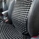 Mata na fotel siedzenie koraliki z podparciem pod plecy i zaglowkiem AMIO-03650