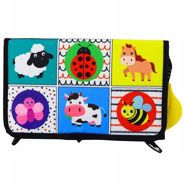 Στρώμα Εκπαιδευτικό Αντιληπτικό Αντίθεσης με Καθρέπτη για Βρέφη
