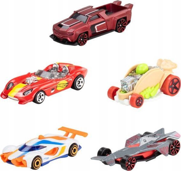 Hot Wheels Αυτοκινητάκια 5-Pack Let’s Race Start - Mattel JDR20