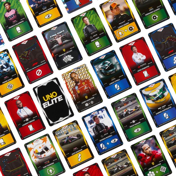 Mattel UNO ELITE F-1 kortos (Starter Pack) (JLV42)