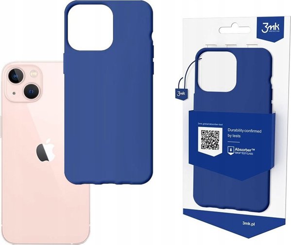 Θήκη 3MK MattCase για Apple iPhone 14 Max, Ματ, Blueberry