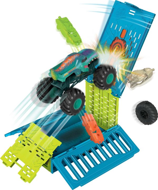 Mattel Wyrzutnia Monster Trucks Mega-Wrex  (HNC29)