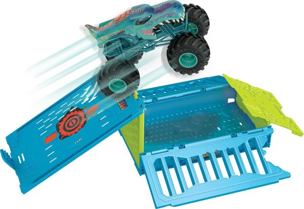 Mattel Wyrzutnia Monster Trucks Mega-Wrex  (HNC29)