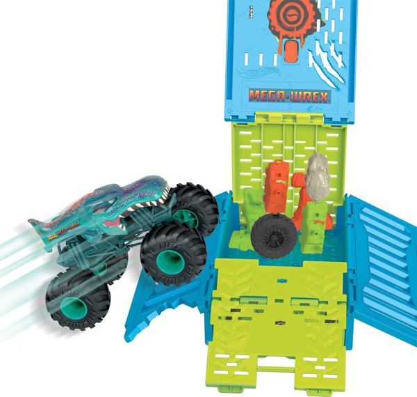 Mattel Wyrzutnia Monster Trucks Mega-Wrex  (HNC29)