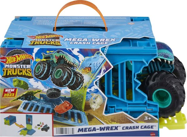 Mattel Wyrzutnia Monster Trucks Mega-Wrex  (HNC29)