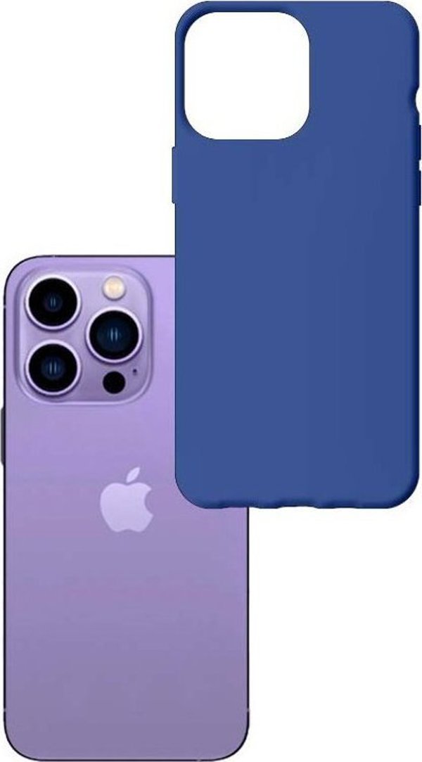 Θήκη 3MK MattCase για Apple iPhone 14 Pro, Ματ, Blueberry