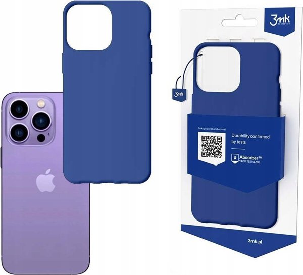 Θήκη 3MK MattCase για Apple iPhone 14 Pro, Ματ, Blueberry