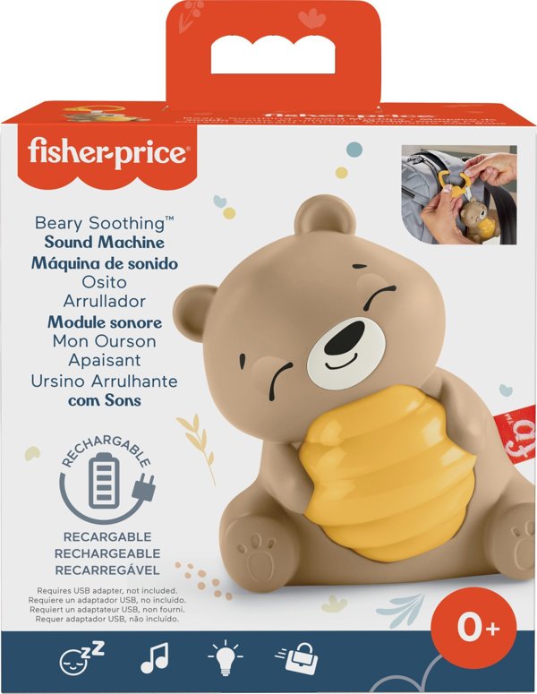 Mattel Fisher-Price Διαδραστικό Λούτρινο Μισιάτσεκ που Ηρεμεί με Μουσική και Φως HRB18
